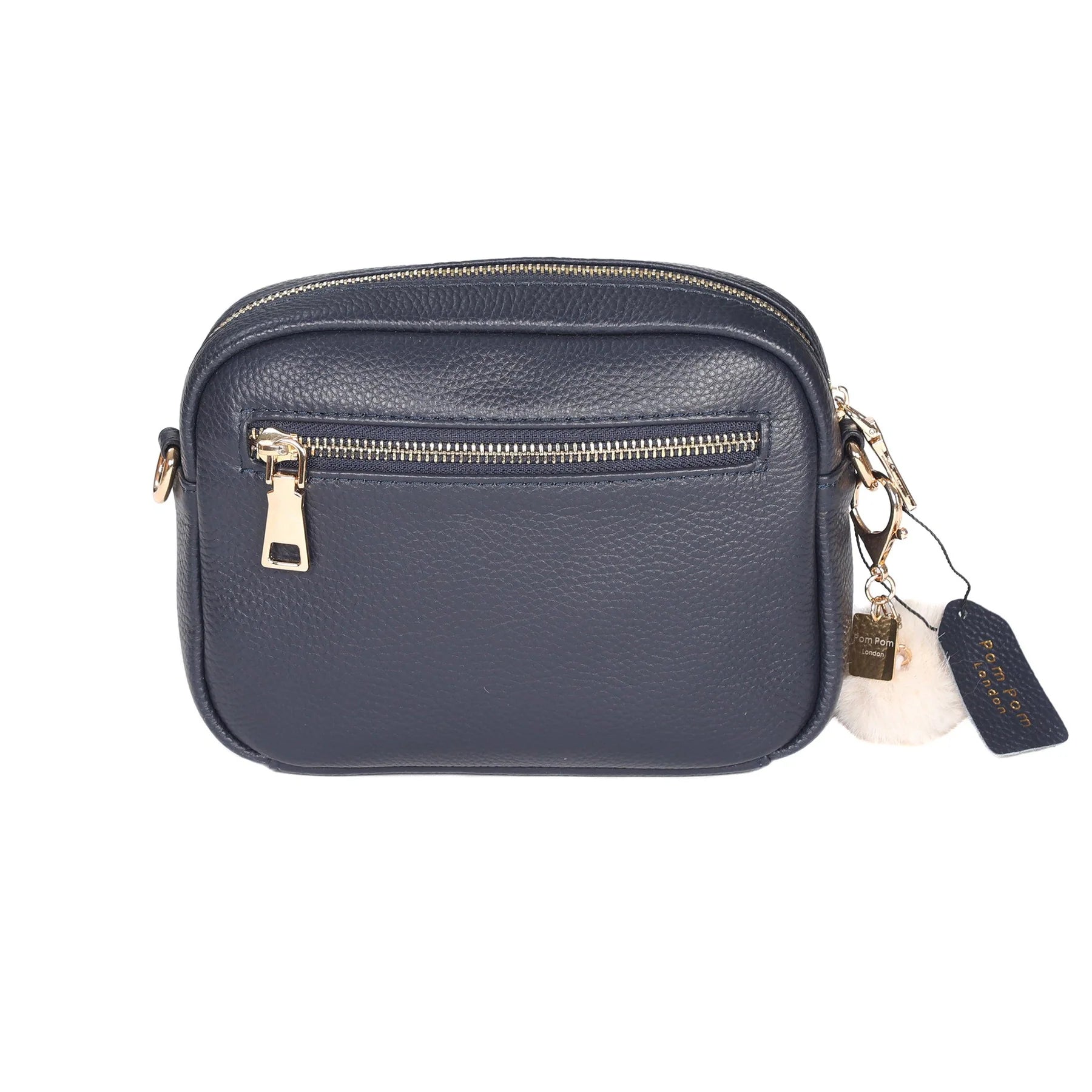 Pom Pom London Original Crossbody Bag Navy