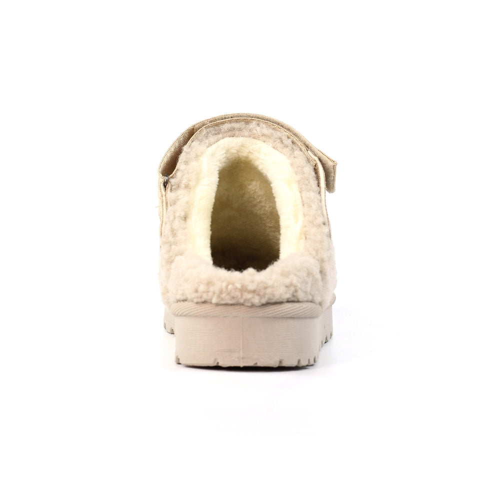 Lunar Naples Beige Slipper (Adjustable Strap)