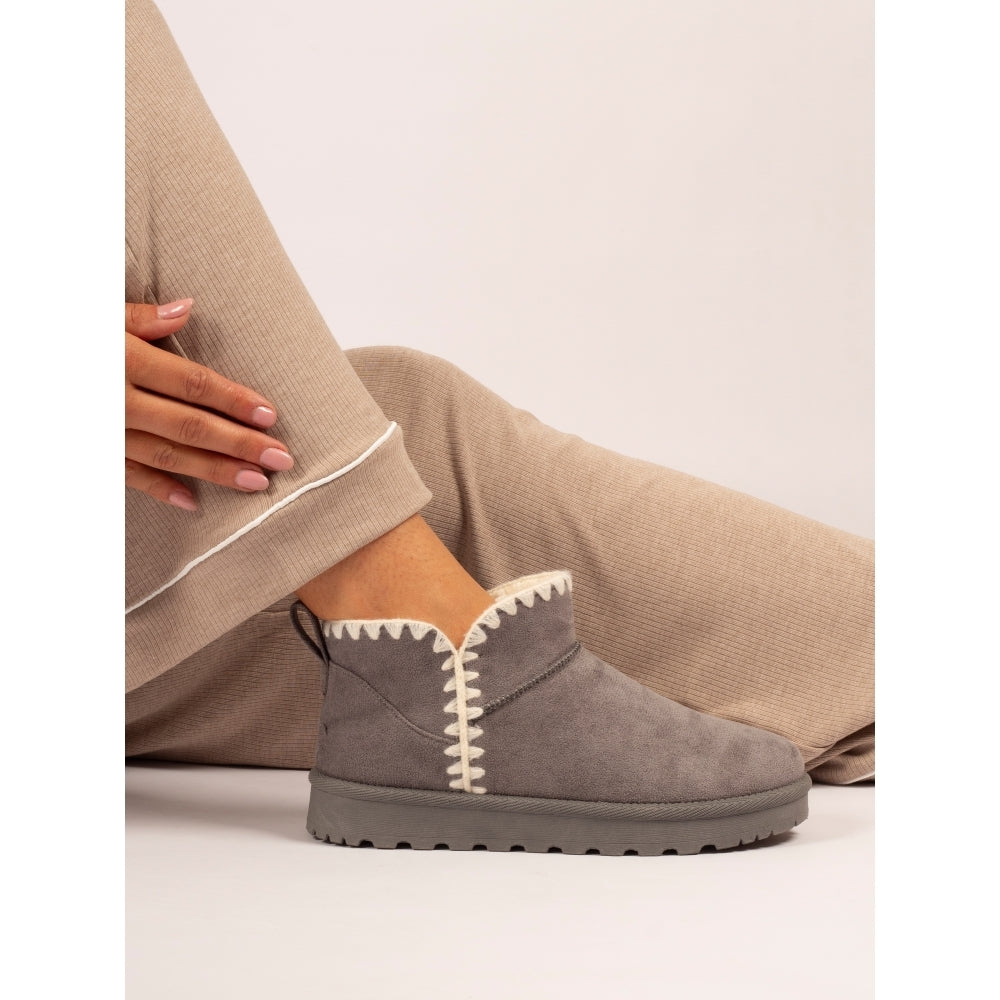 Lunar Natal Grey Slipper