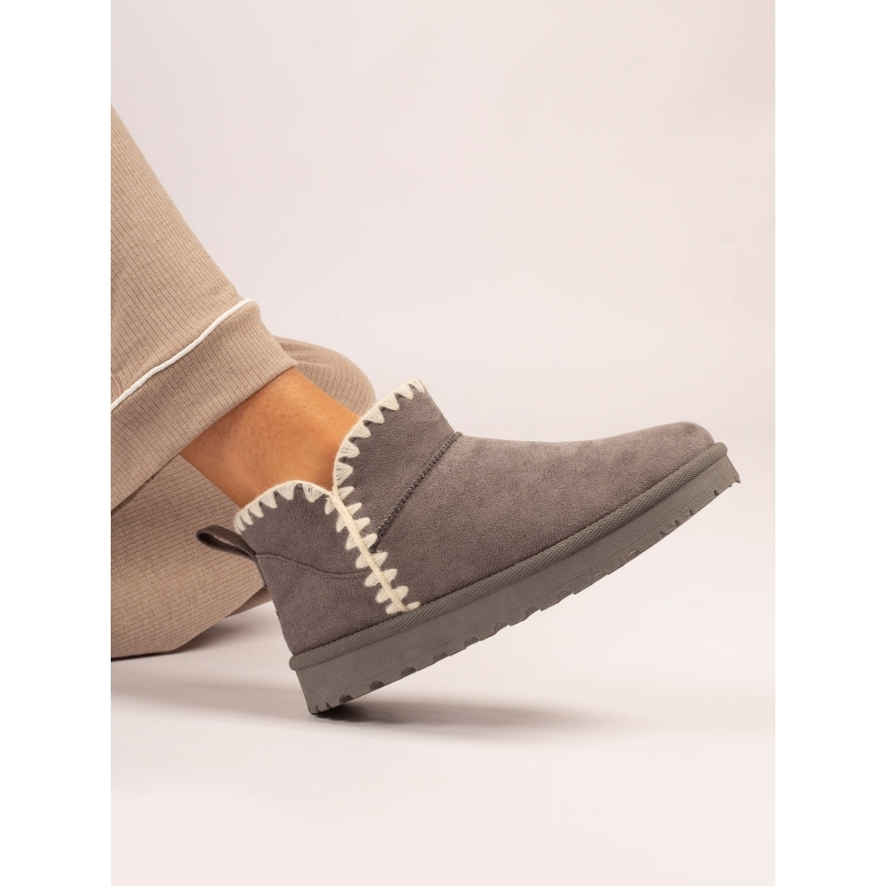 Lunar Natal Grey Slipper