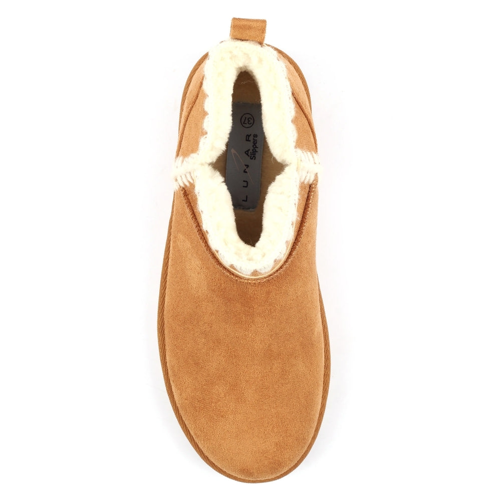 Lunar Natal Tan Slipper