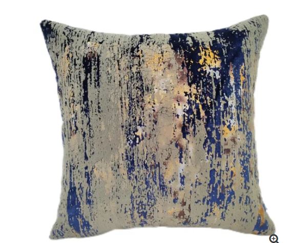 Malini Torcello Navy Cushion