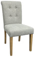 Bourton Light Grey Upholstered Dining Chair