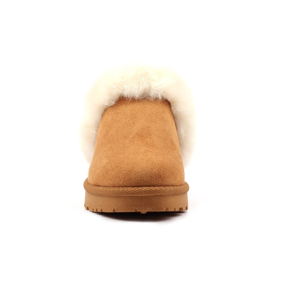 Lunar Nevis Tan Slipper (Removable Back Strap)