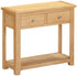 Bourton Light Oak 2 Drawer Console Table