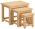 Bourton Light Oak Nest Of Tables