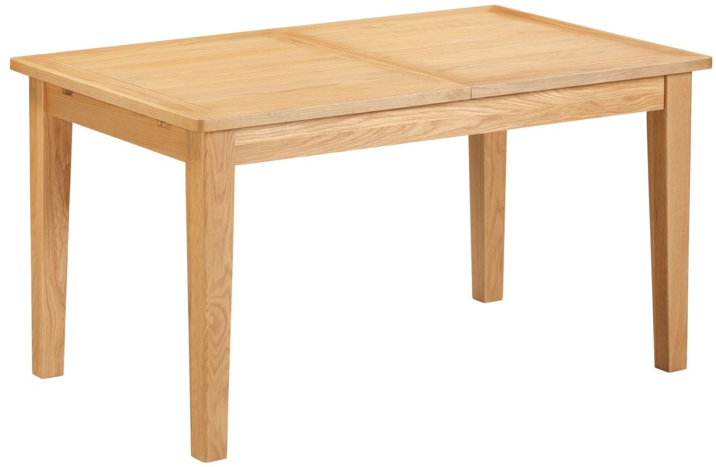 Bourton Light Oak Extending Dining Table