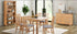 Bourton Light Oak 2 Drawer Console Table
