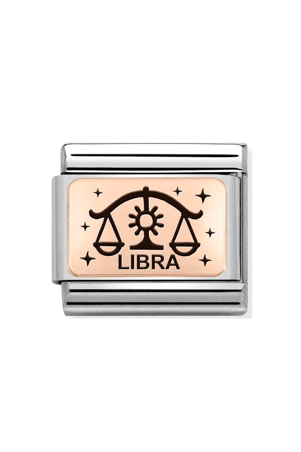 Nomination Rose Gold Libra Zodiac Charm