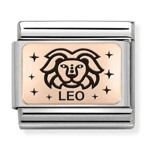 Nomination Rose Gold Leo Zodiac Charm