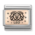 Nomination Rose Gold Leo Zodiac Charm