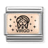 Nomination Rose Gold Virgo Zodiac Charm