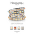 Nomination Rose Gold Turquoise Baguette Stone Charm