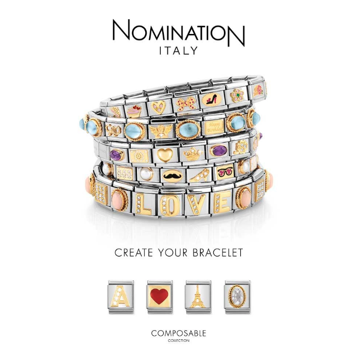 Nomination Rose Gold My Angel Heart Charm – Tylers Department Store