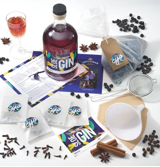 The Hedgerow Craft Your Own Sloe Gin Making Kit