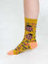 Thought Floral Insect Bamboo Socks Yellow Beetle 4-7