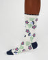 Thought Birth Flower Bamboo Socks Morning Glory 4-7