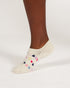 Thought Multi Heart No Show Bamboo Socks Cream Multi 4-7