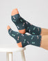 Thought Insect Organic Cotton Socks Blue Slate 4-7