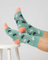 Thought Chicken Organic Cotton Socks Pine Green 4-7