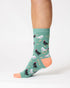 Thought Chicken Organic Cotton Socks Pine Green 4-7