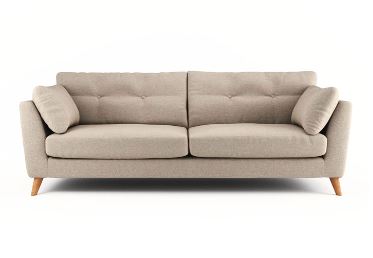 Paloma Grand Sofa In A  And B Fabrics