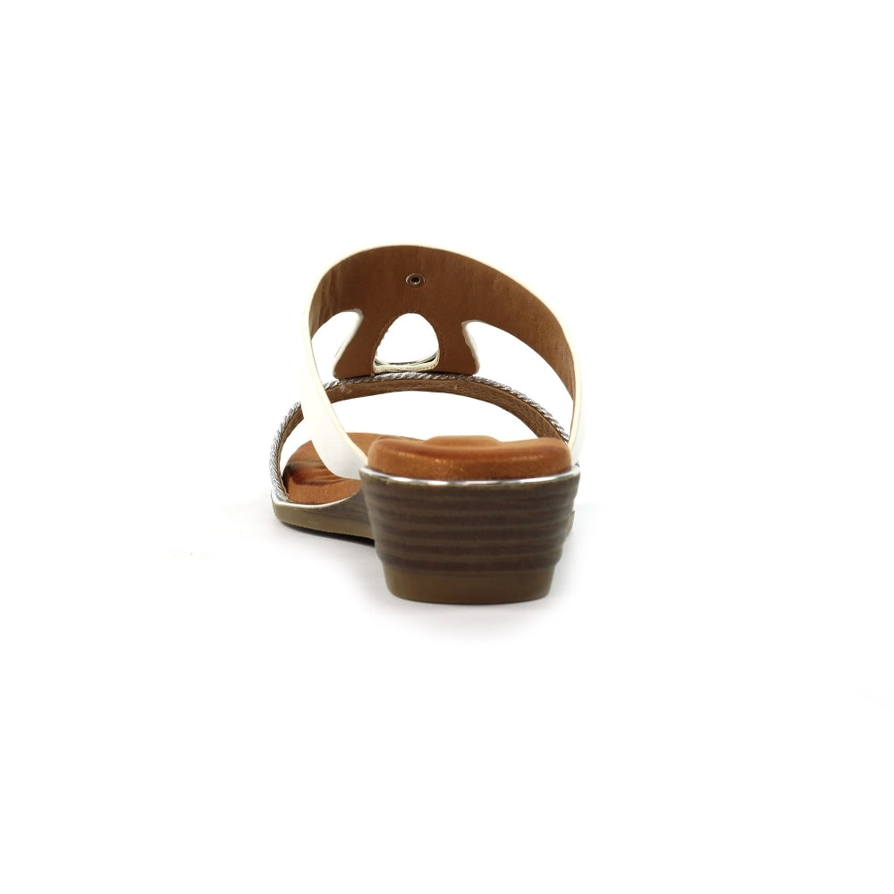 Lunar Portland White Sandal