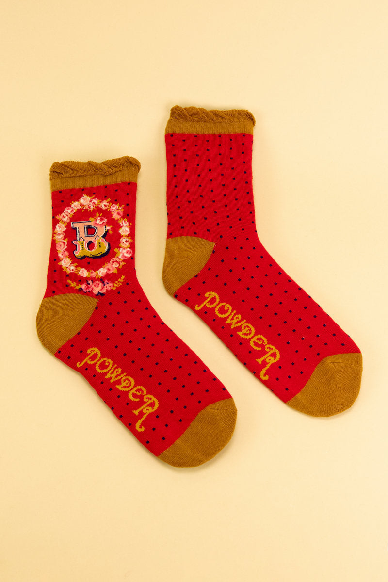 Powder A-Z Ankle Socks B