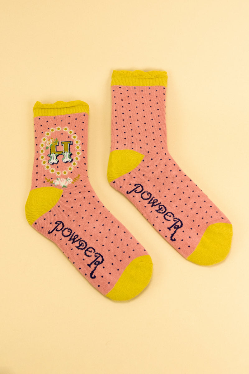 Powder A-Z Ankle Socks H