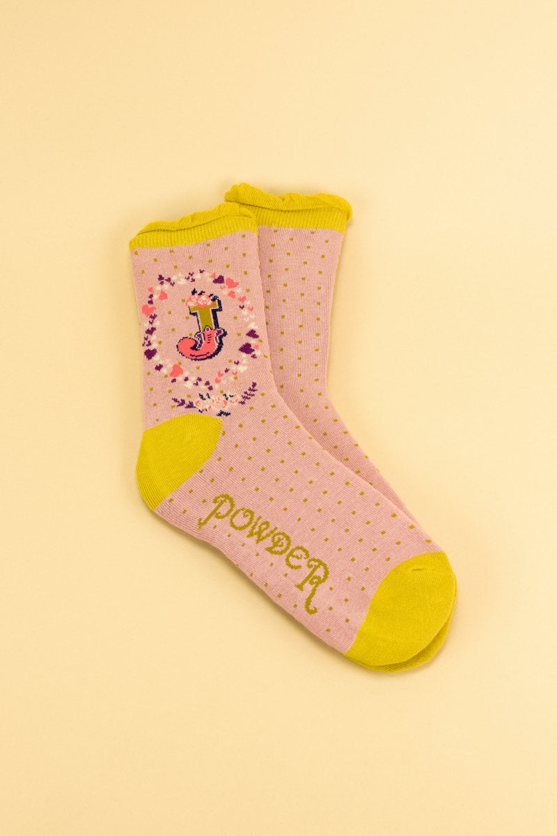 Powder A-Z Ankle Socks J