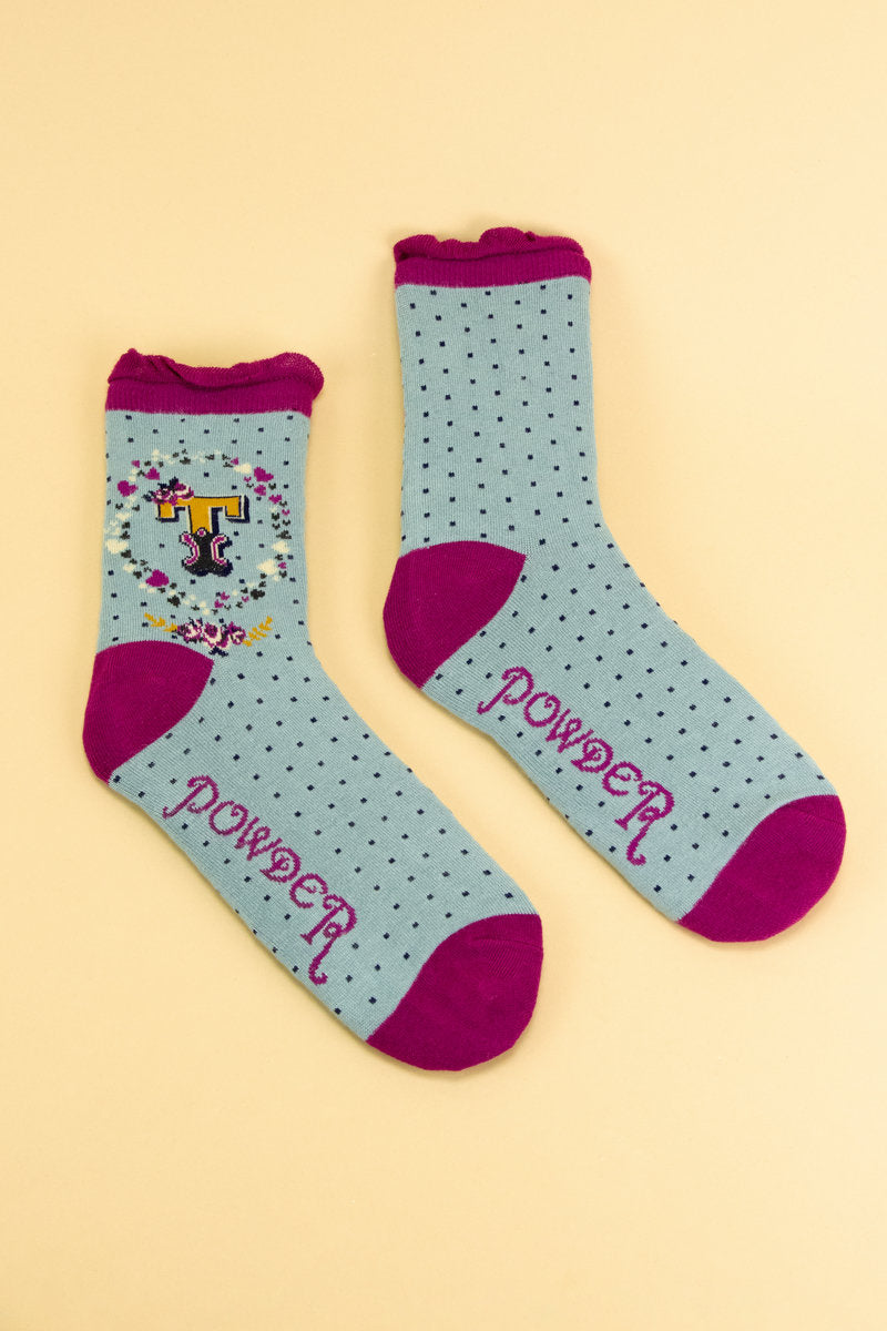 Powder A-Z Ankle Socks T