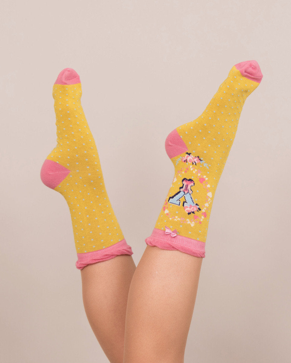 Powder A-Z Ankle Socks Y