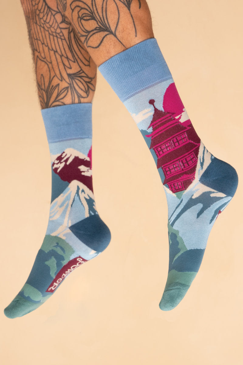 Powder Men's Ancient Temple Socks