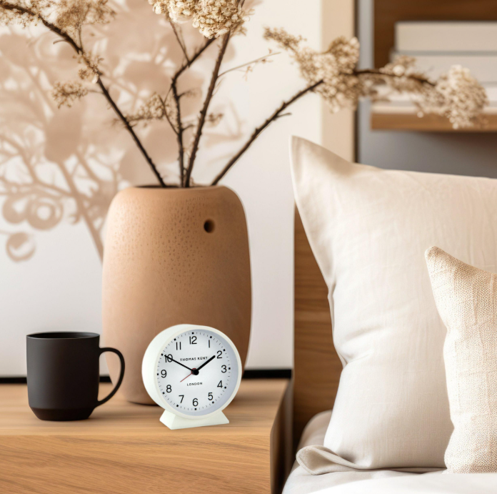 Puffin Alarm Clock Snowberry White