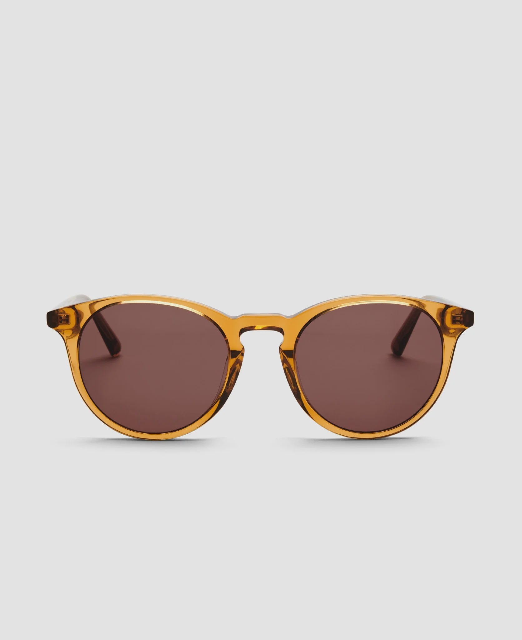 MessyWeekend New Depp Coffee Brown Brown Sunglasses.