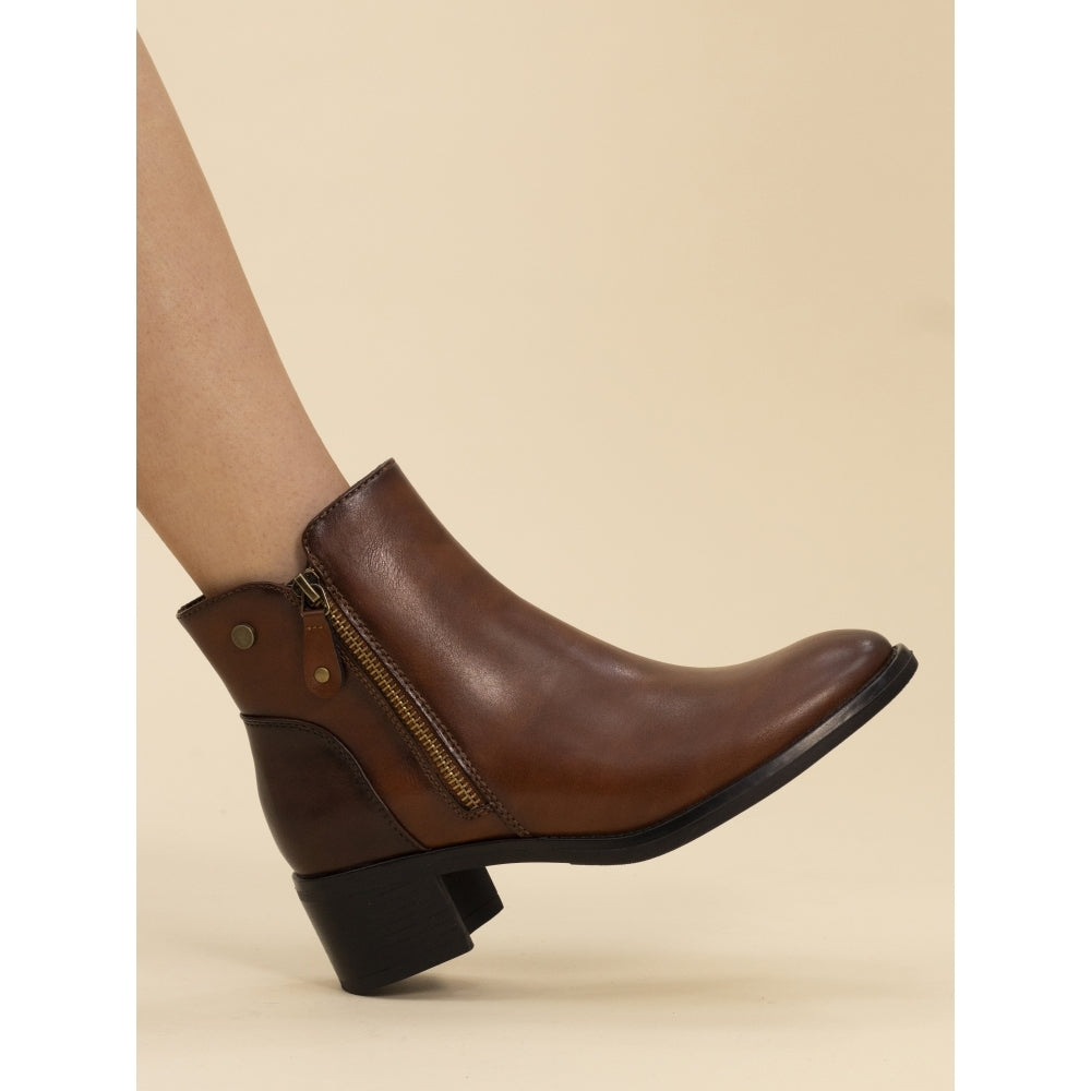 Lunar Sabina Tan Ankle Boot