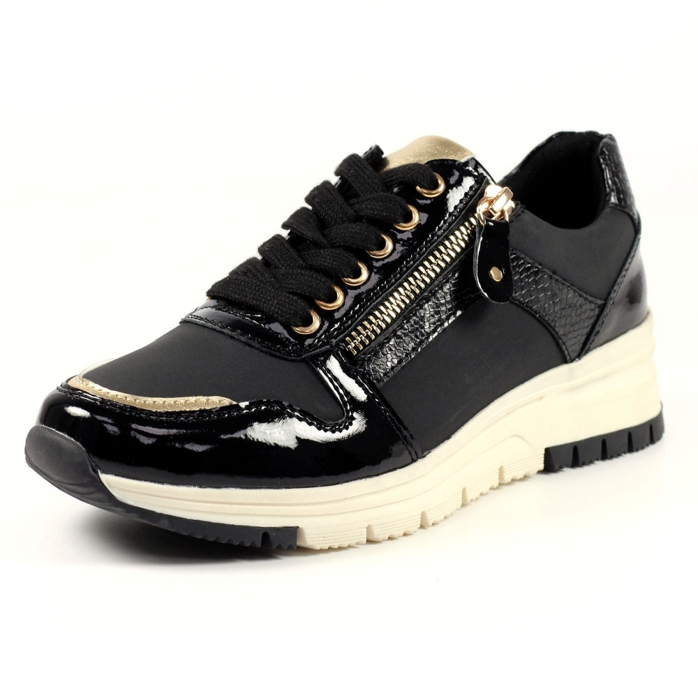 Lunar Sammy Black Trainer