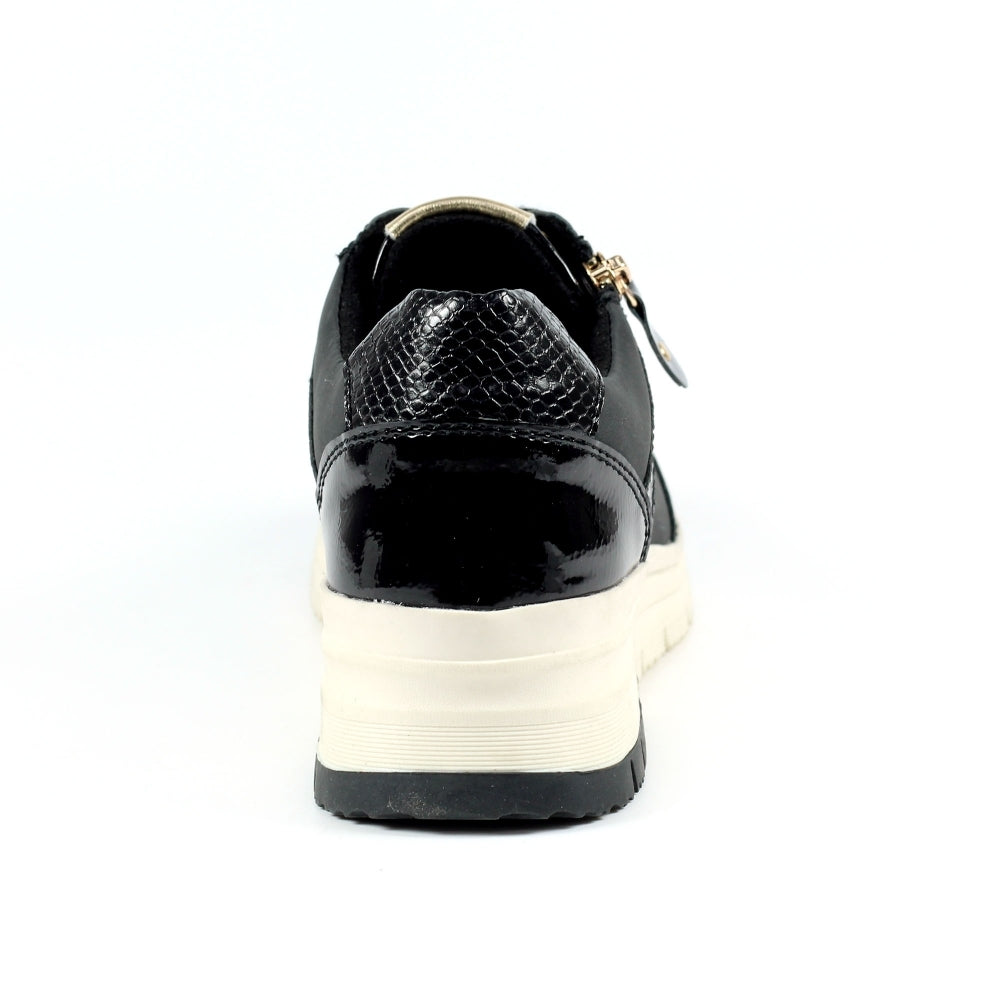 Lunar Sammy Black Trainer