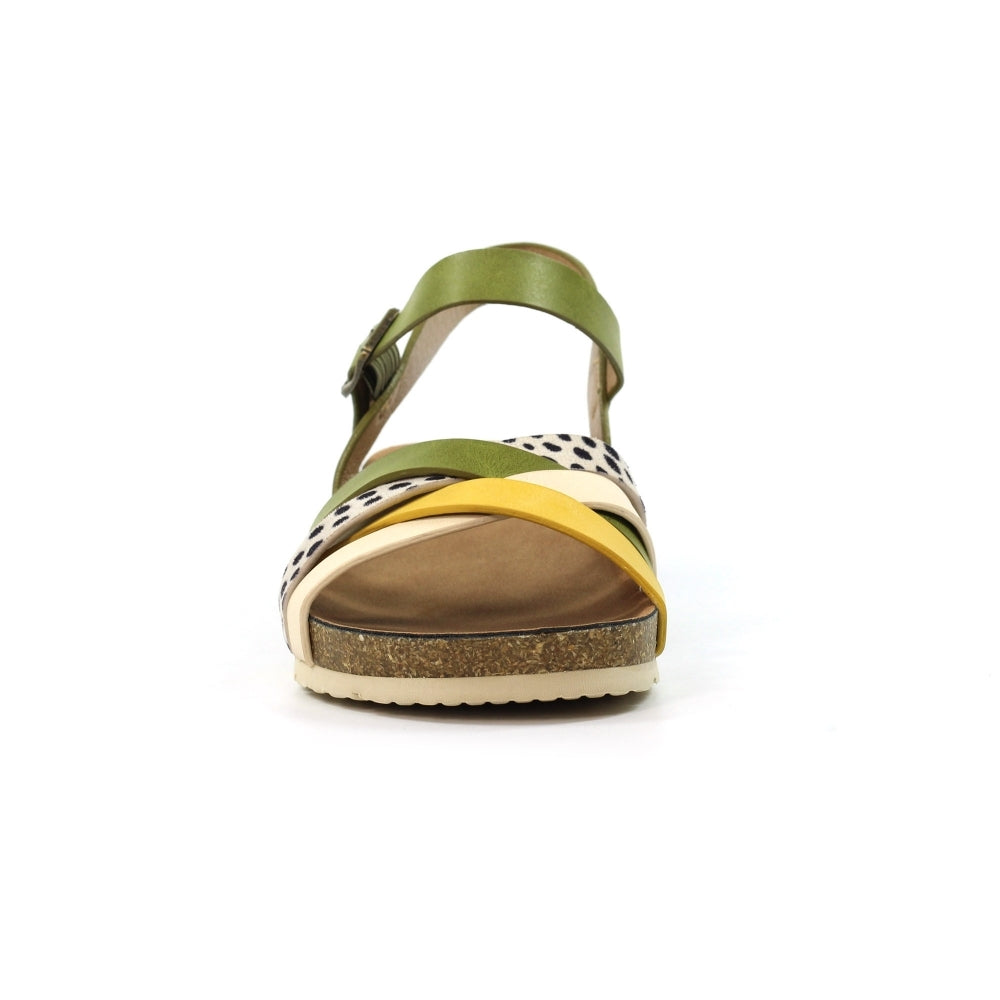 Lunar Selina Green Sandal