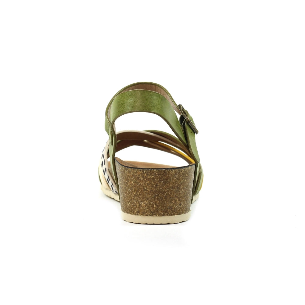 Lunar Selina Green Sandal