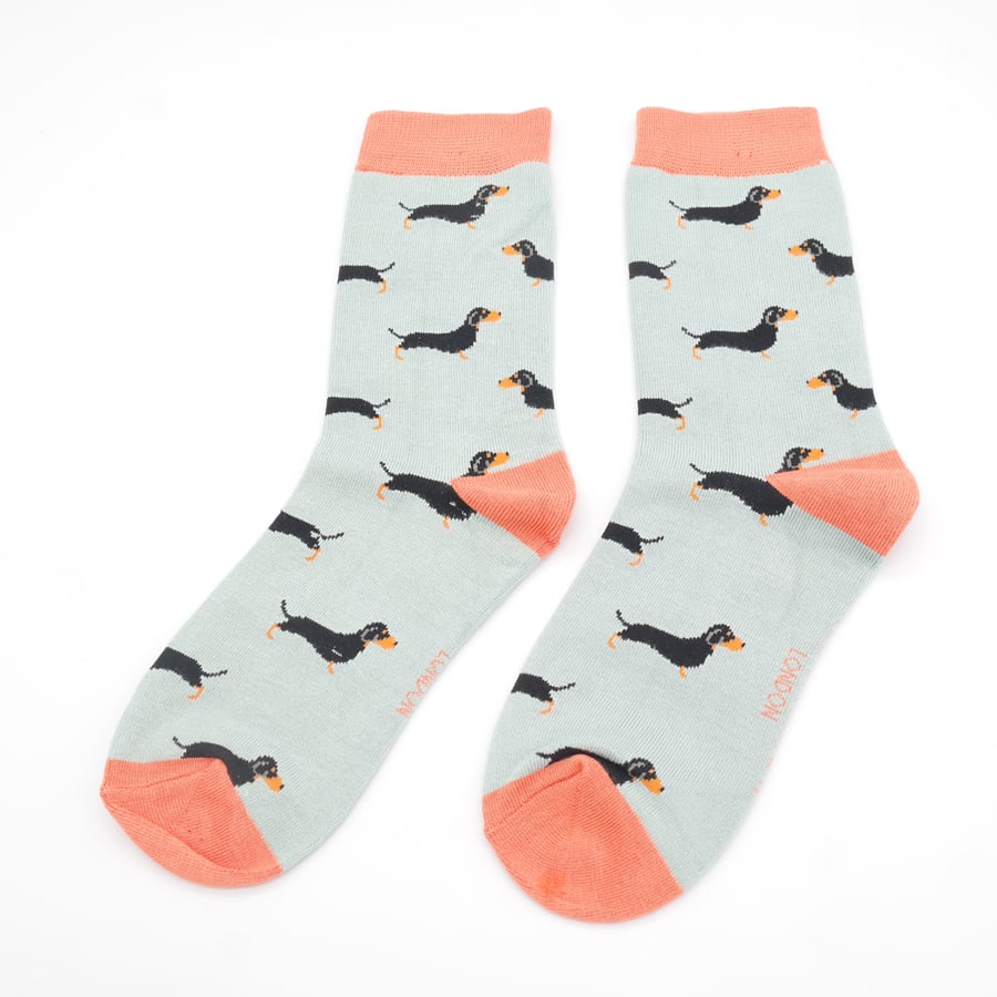 Miss Sparrow Little Sausage Dogs Socks Box  3 Pairs