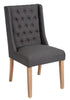 Luxor Slate Buttoned Back Dining Chair