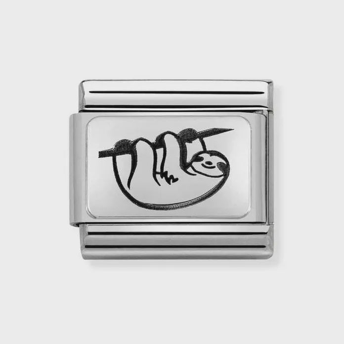 Nomination Silver Sloth Charm