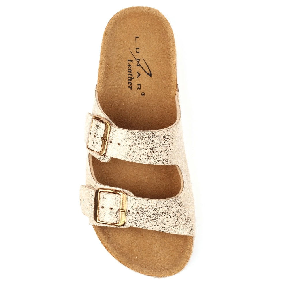 Lunar Soda Gold Sandal