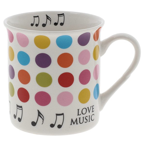 Music Mug Boxed Spots Sereno