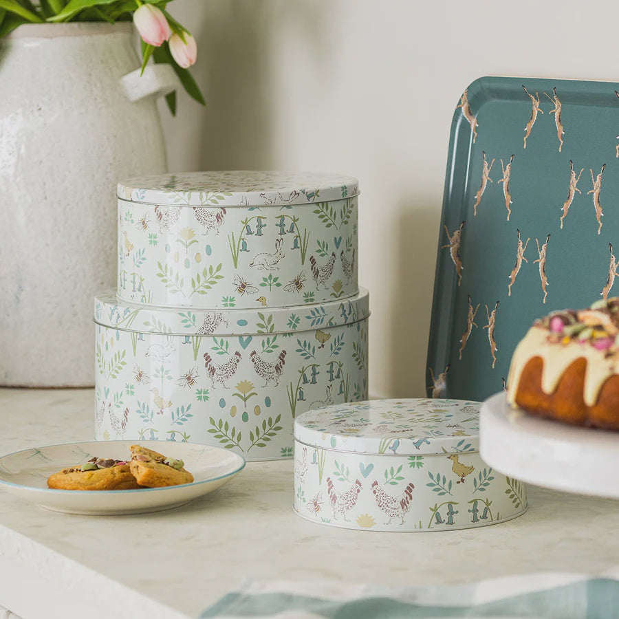 Sophie Allport Spring Chicken Cake Tins (set of 3)