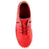 Lunar St Ives Red Leather Plimsoll