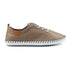 Lunar St Ives Taupe Plimsoll