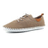 Lunar St Ives Taupe Plimsoll