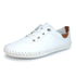 Lunar St Ives White Plimsoll